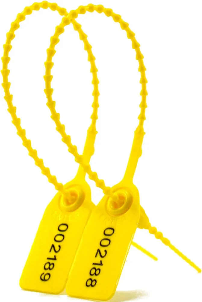 Sello plástico p/extintor 1000/1 amarillo (cod. 39709)
