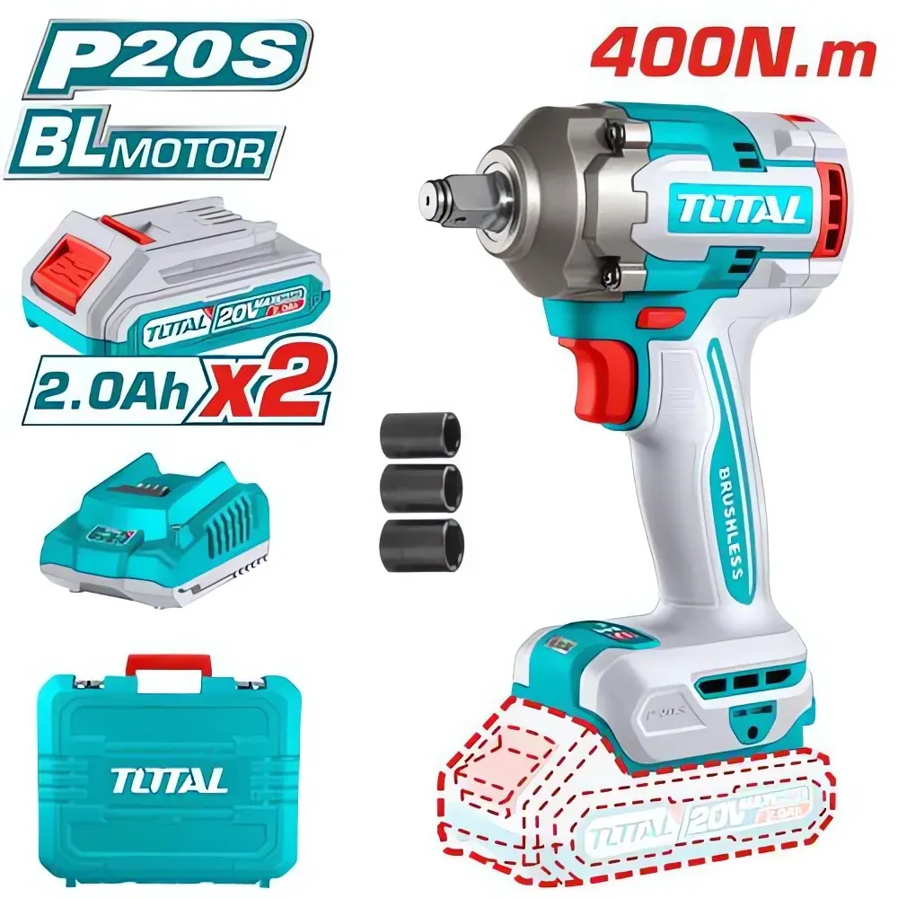 LLAVE IMPACTO TOTAL 20V INALAMB 1/2 UTIWLI2040