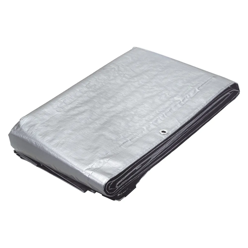 Lona gris Truper 5x6 mts. (código-10116)