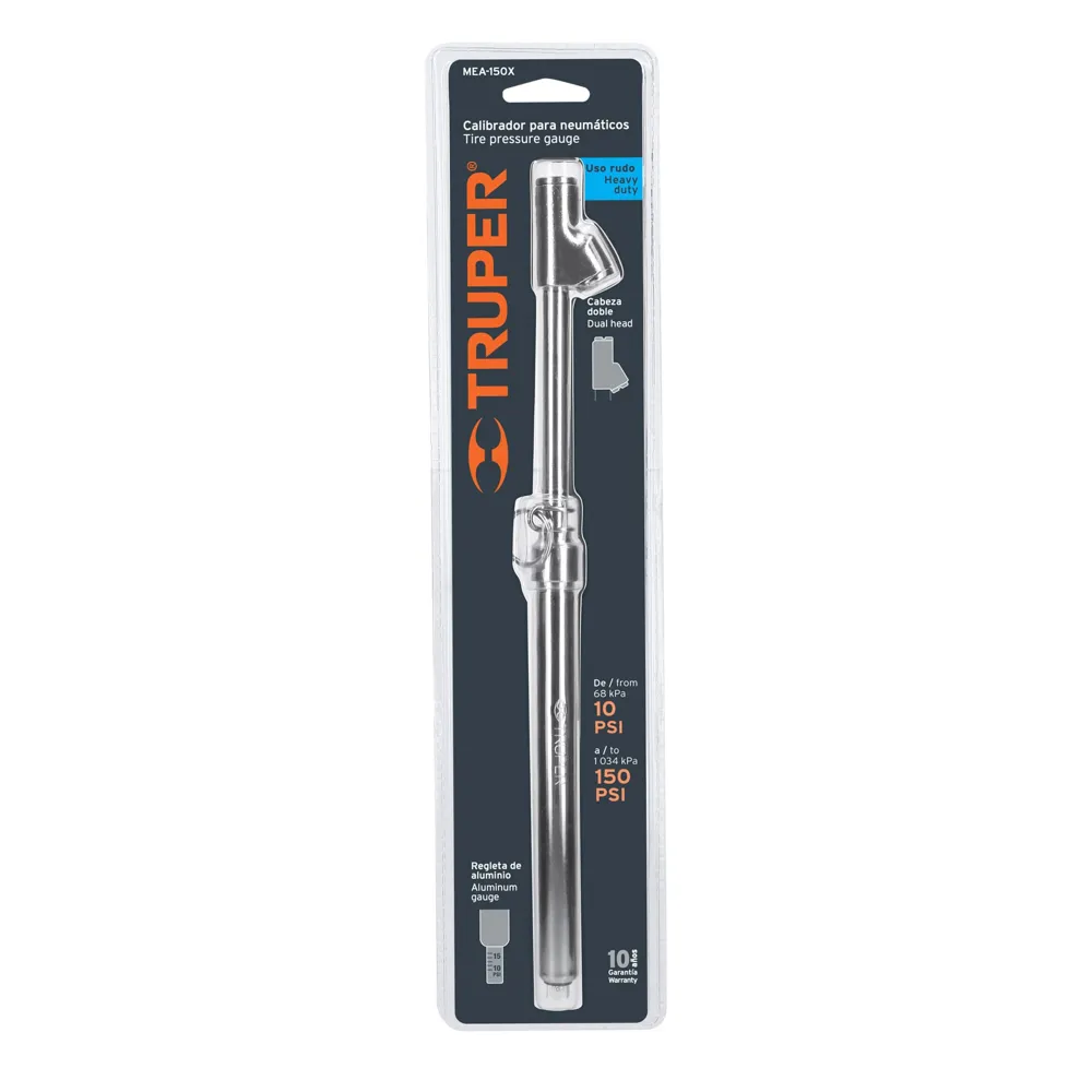 MEDIDOR D/ AIRE TRUPER 150 PSI MEA-150X 18243 (COD.10900)