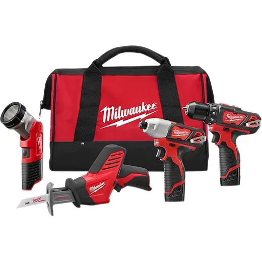 Kit herramientas inalamb. Milwaukee 2498-24 4/1 (cod. 39682)
