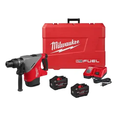 Martillo rotativo Milwaukee SDS Max M18 FUEL™ de 1-9/16" con ONE-KEY™