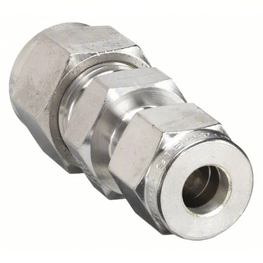 Unión reduct. de 1/2" a 3/8" acero inox. 316 2KKY9 (cod. 39904)