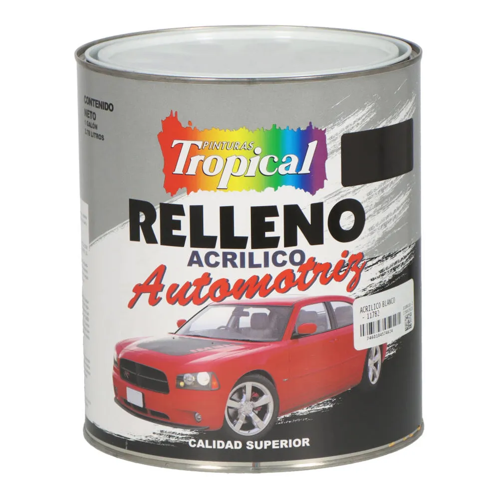 Relleno automotriz Tropical Blanco gl. (código-14594)