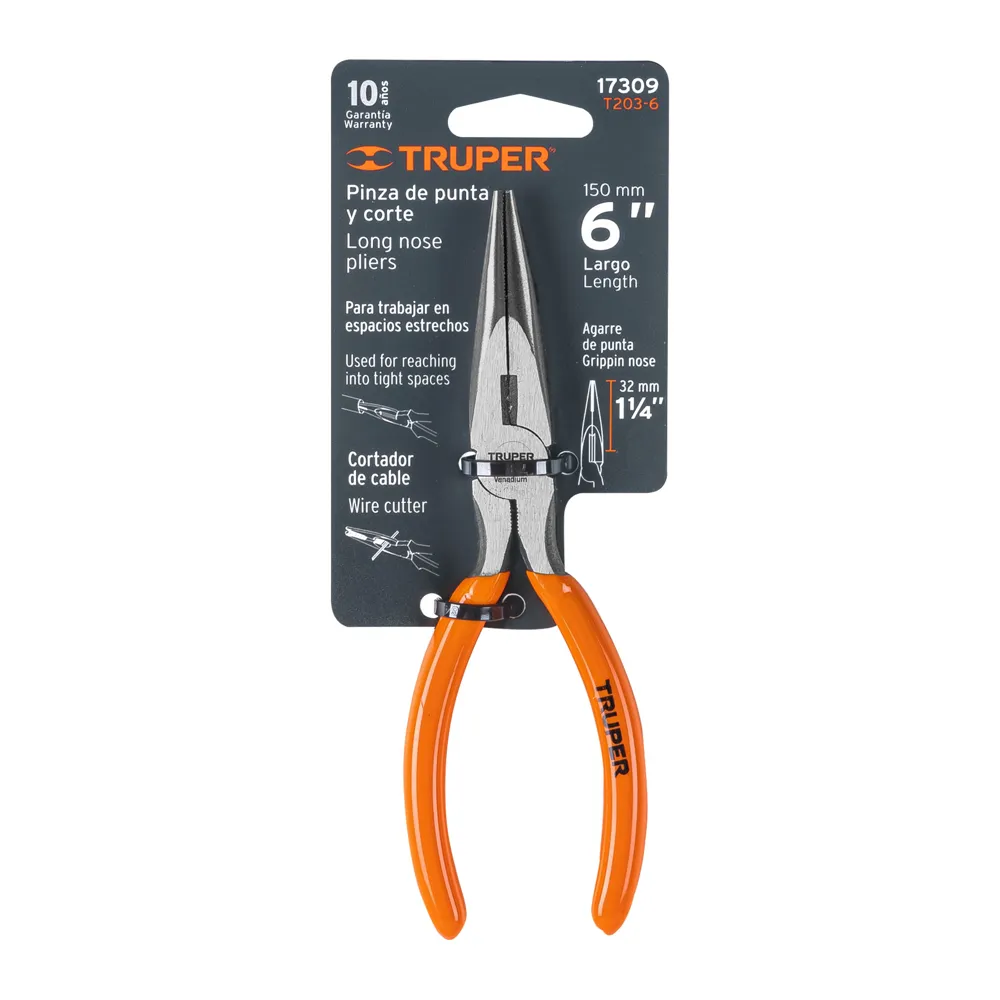 PINZA D/ PUNTA/CORTE 6´´ TRUPER T-203-6  17309 (COD.13379)