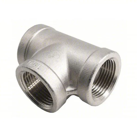 Tee 1-1/2 acero inox. 316 clase 150 (cod. 39905)