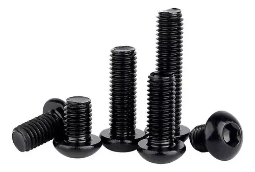 Tornillos Allen (cabeza redonda y avellanados) grado 8 e inoxidables