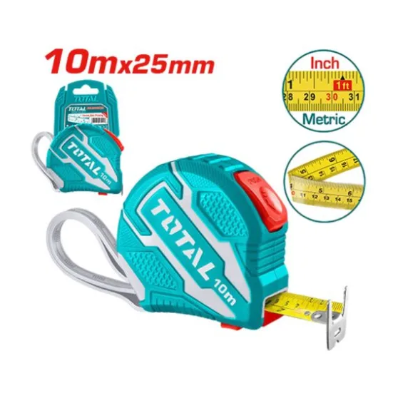 Cinta Métrica De Acero TOTAL (TMT126101)