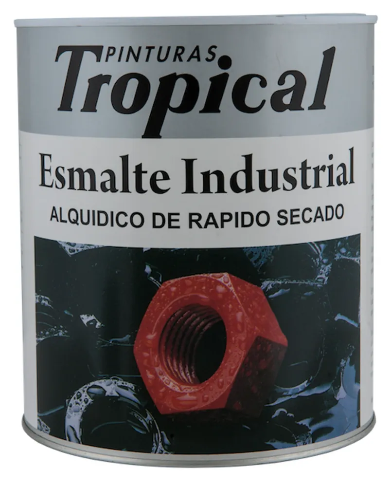 Pinturas Tropical esmalte industrial (1/4 y galón)