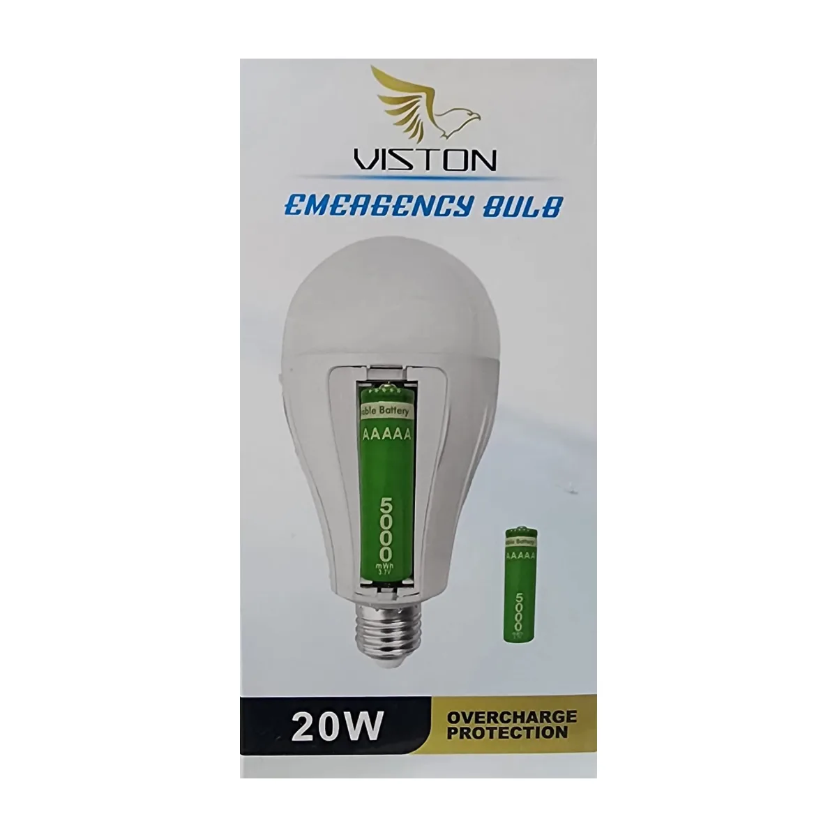 BOMBILLO LED rECARGABLE VISTON 20W E27 6500K