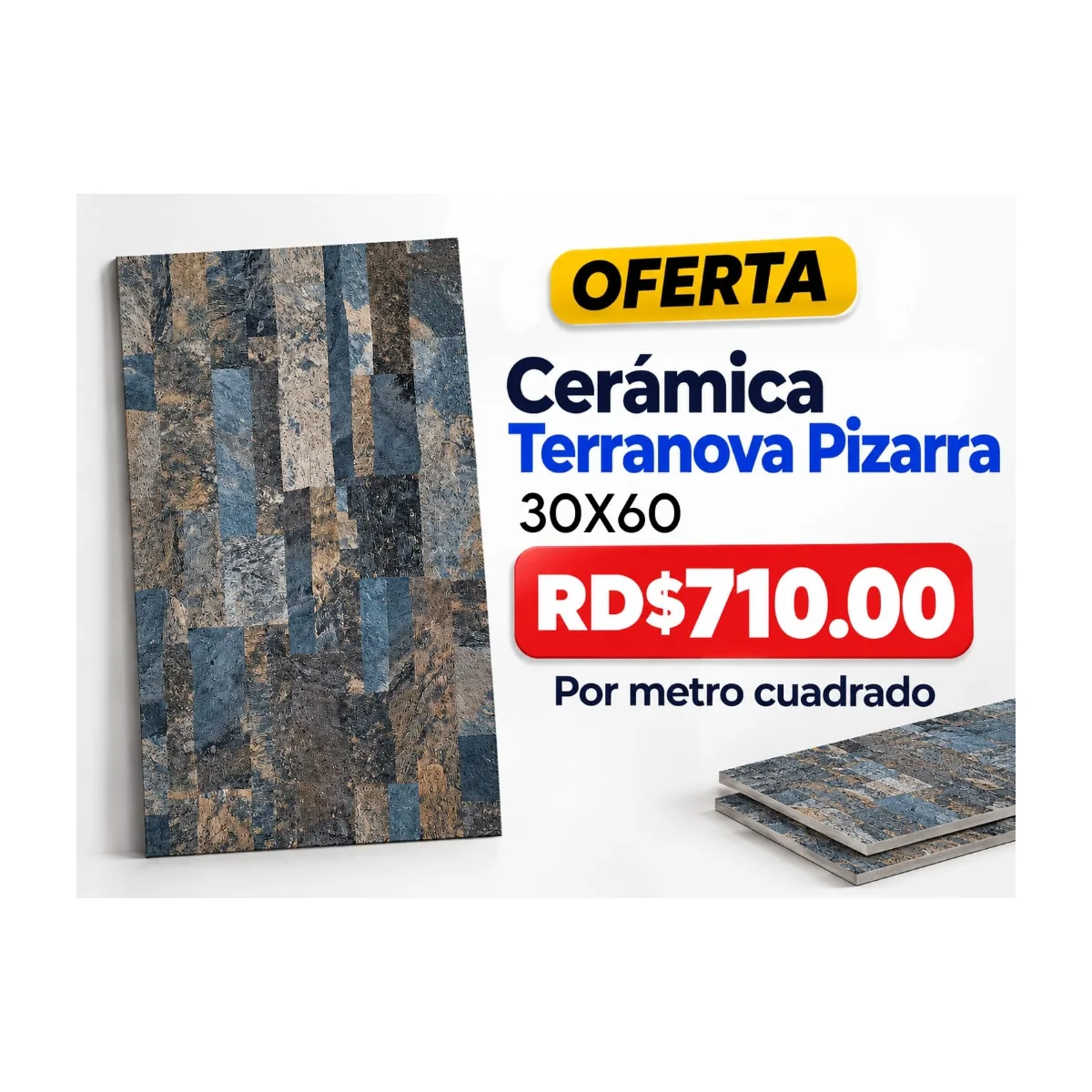 CERAMICA TERRANOVA PIZARRA 30X60