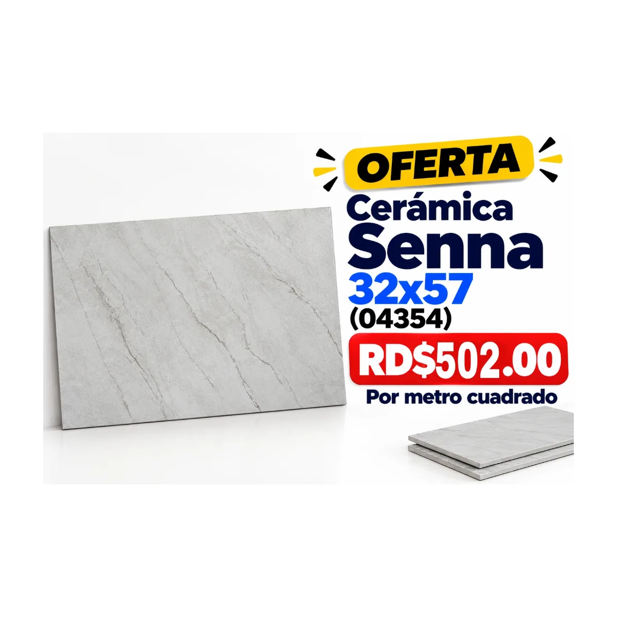 CERAMICA SENNA 32X57 (04354) BRASILEÑA