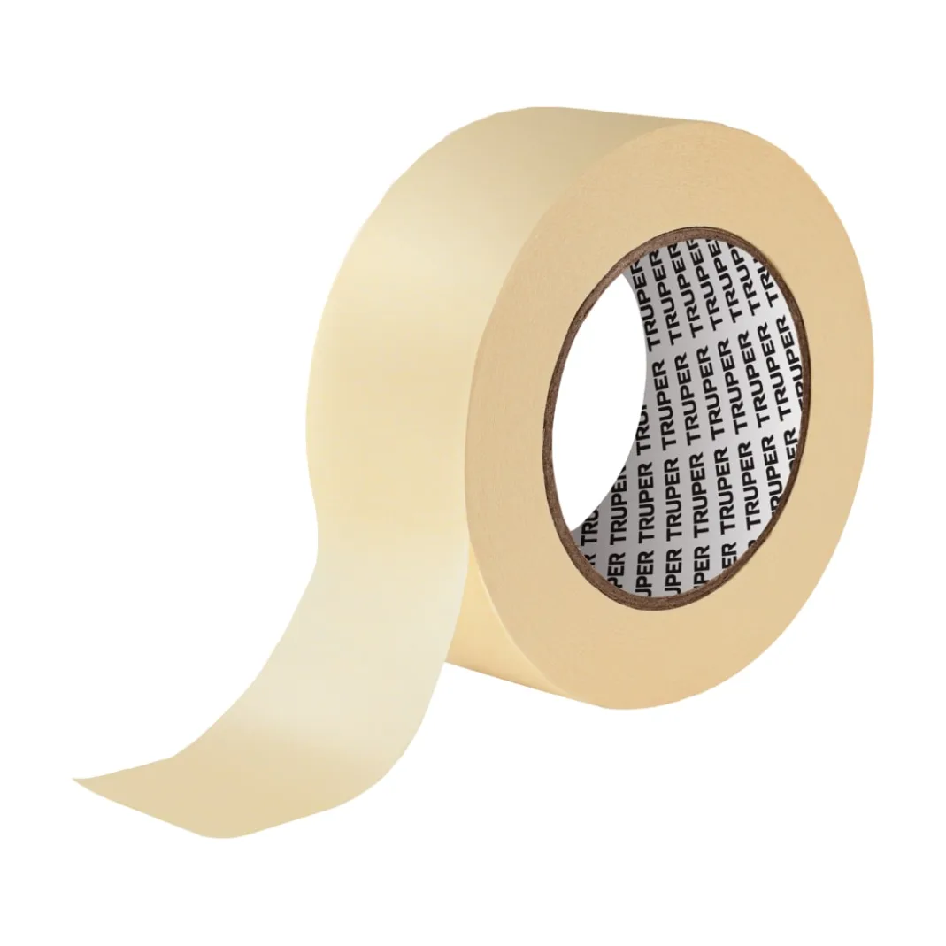 Cinta masking tape de 2" x 50 m, TRUPER (12593)