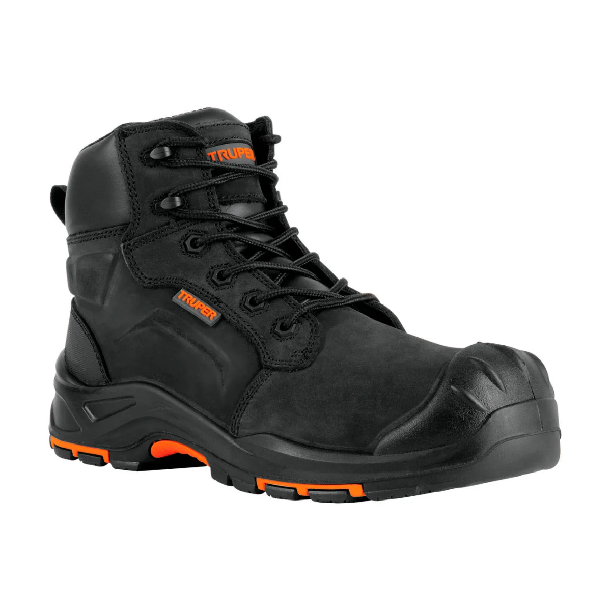 Botas de seguridad negra, casquillo de aramida, TRUPER (104466)