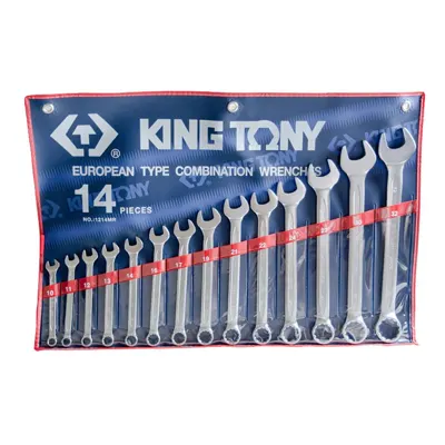 Llaves combinadas King Tony 14pcs. MM 1214MR (código-38667)