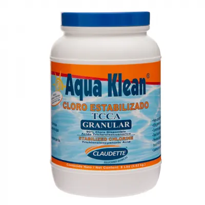 Cloro estabilizado granulado Aqua Klean TCCA