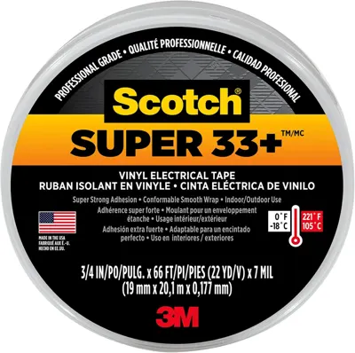 Tape Vinil 3M Super 33 Gde. (Código-15836)
