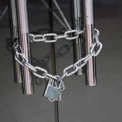 CERRADURA DE CADENA ANTIRROBO PORTÁTIL (COD.39257)