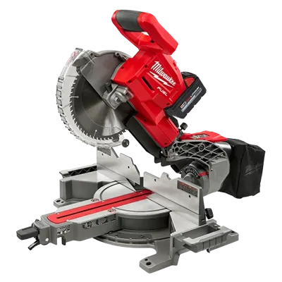 Sierra ingletadora compuesta y corrediza con doble bisel Milwaukee M18 FUEL™ de 10"