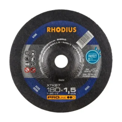 DISCO DE CORTE RHODIUS 7´´ XTK77