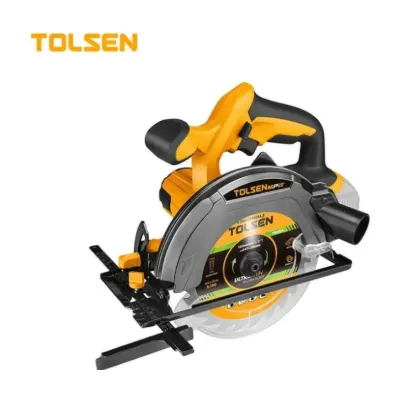 SIERRA CIRCULAR INALÁMBRICA DE IONES DE LITIO DE 20V (TOLSEN)
