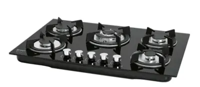 ESTUFA EMPOTRABLE CRISTAL 5 HORNILLAS  WINLEC HB-59001/8060-7101 (Codigo 29442)