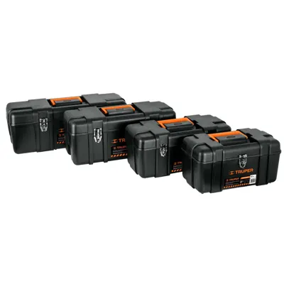 Cajas p/herramienta Truper broches metálicos