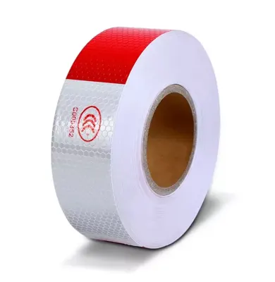 Cinta reflect. roja/blanca 2"x50FT. Conspicuity (cod. 34486)
