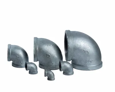 Codos galvanizados a 90°