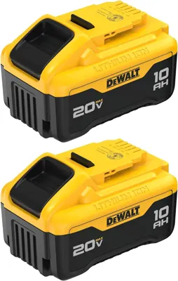Batería Dewalt iones de litio 20V MAX 10AH DCB210-2 (cod. 39556)