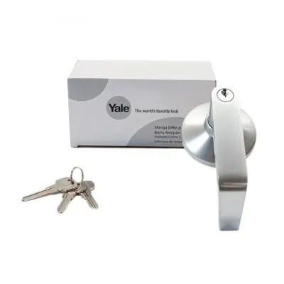 Cerradura antipánico Eiffel niquelado mate (código-28286)