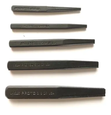 Juego extractor tornillos de 1/8" a 3/8" Proto 5 piezas (código-32283)