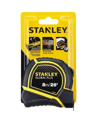 Cinta métrica Stanley 8M/26´ Ref. 30-626 (Código-4986)
