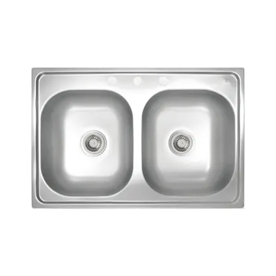 Fregadero doble Teka 33x22 (Código-7833)