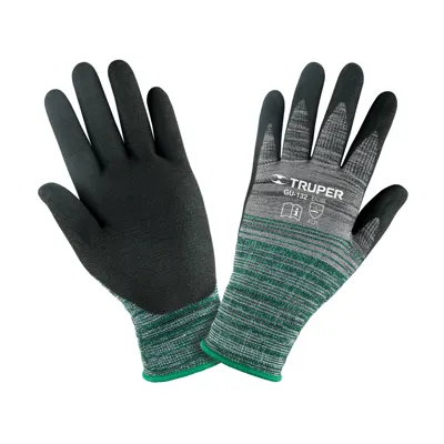 Guantes c/recubrimiento de nitrilo, alta sensibilidad Truper