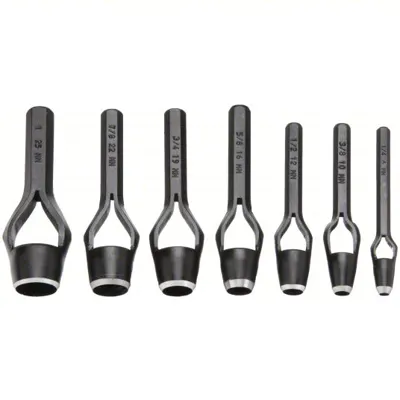 Jgo. Punzones 4"x9/10"x49/50" 7/1 3ZG91 (cod. 39920)