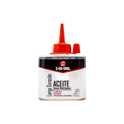 Aceite 3 en 1 (1.05 y 3 onzas)
