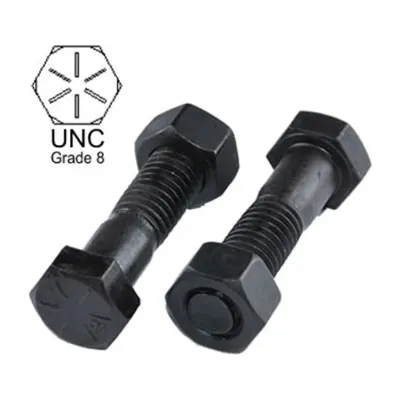 TORNILLO Y TUERCA UNC 1/2 X 3"