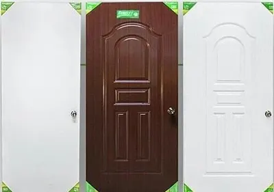 Puertas polimetal lisas, con diseño y con visor (variedad en medidas)