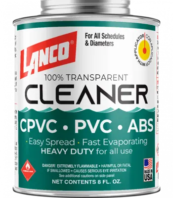 Cemento limpiador PVC y CPVC Lanco (varios tamaños)