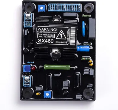Regulador voltaje autom. AVR SX460 p/alternador de generador s/escobillas (cod. 39867)