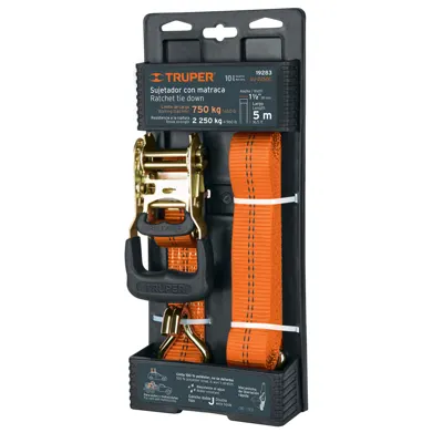 Sujetador con matraca Truper SU-2500C (código-15472)