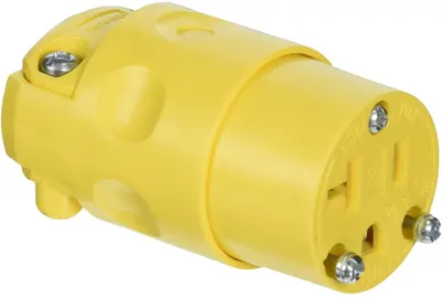 Toma cte. Leviton 520CV 20A 125V p/Extensión (Código-16661)