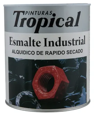 Pinturas Tropical esmalte industrial (1/4 y galón)