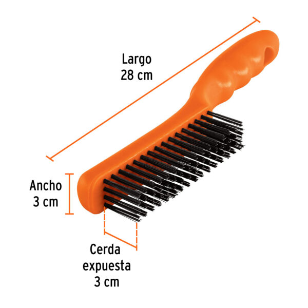 Cepillo alambre Truper 64 pinceles (código-3696) - Imagen 2