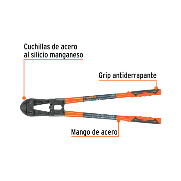 Cizalla profesional Truper (de 18, 24, 30 y 36 pulgadas) - Imagen 3