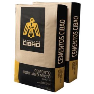 Cemento gris Cibao 42.5 Kg (Código-3559)
