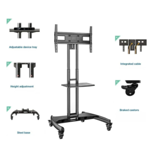 Base Movible Soporte de Pedestal TV 32" a 95" (código-38717)