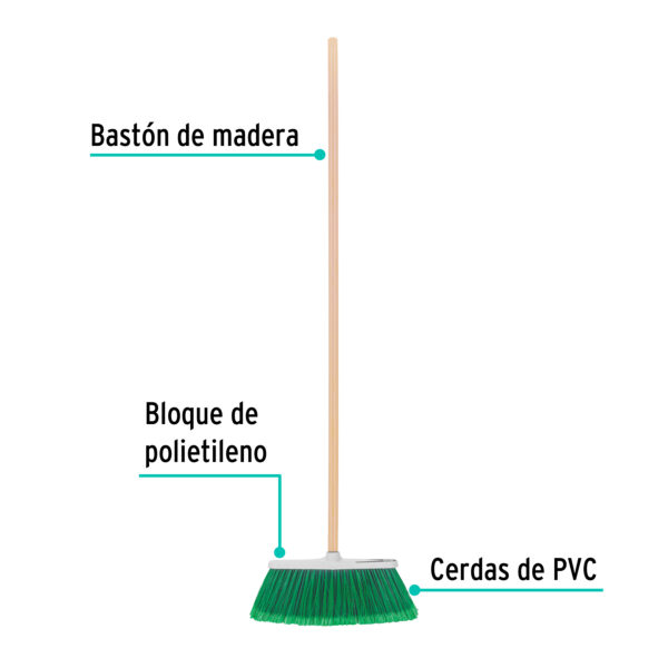 Escoba plástica (grande y mediana) - Imagen 2