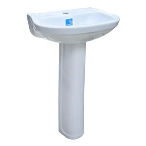 Lavamanos c/pedestal Acuacer Corona bco. (código-9236)